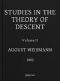 [Gutenberg 47848] • Studies in the Theory of Descent, Volume II